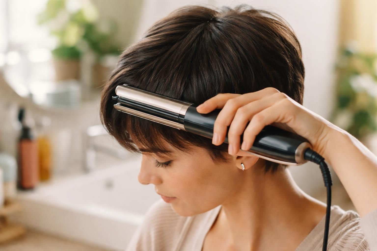 découvrez comment choisir le meilleur lisseur pour cheveux courts afin d'éviter les marques indésirables et obtenir un résultat lisse et impeccable.