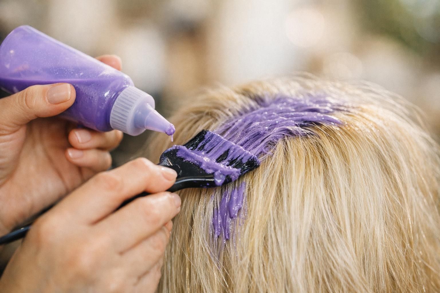 découvrez comment réaliser une patine efficace sur cheveux méchés ou blancs pour neutraliser les reflets jaunes et obtenir une couleur éclatante et naturelle.