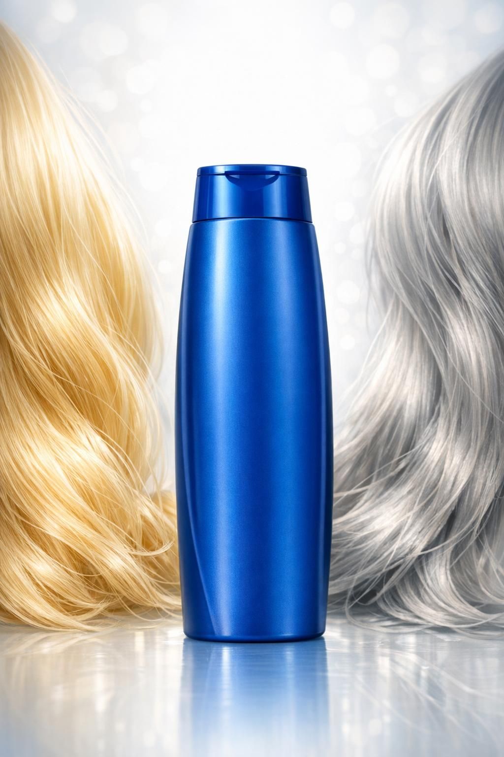 découvrez notre guide pour choisir le meilleur shampoing bleu adapté aux cheveux blonds ou gris, afin d'éviter les reflets jaunes et sublimer votre couleur naturellement.